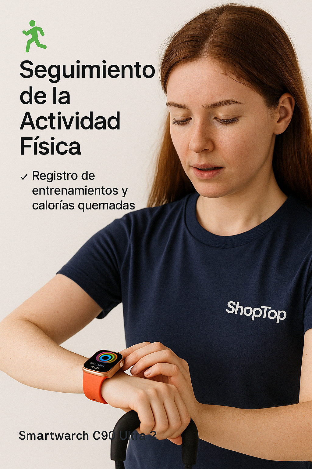 ⌚ Smartwatch C90 Ultra – Tu Salud y Conectividad en la Muñeca