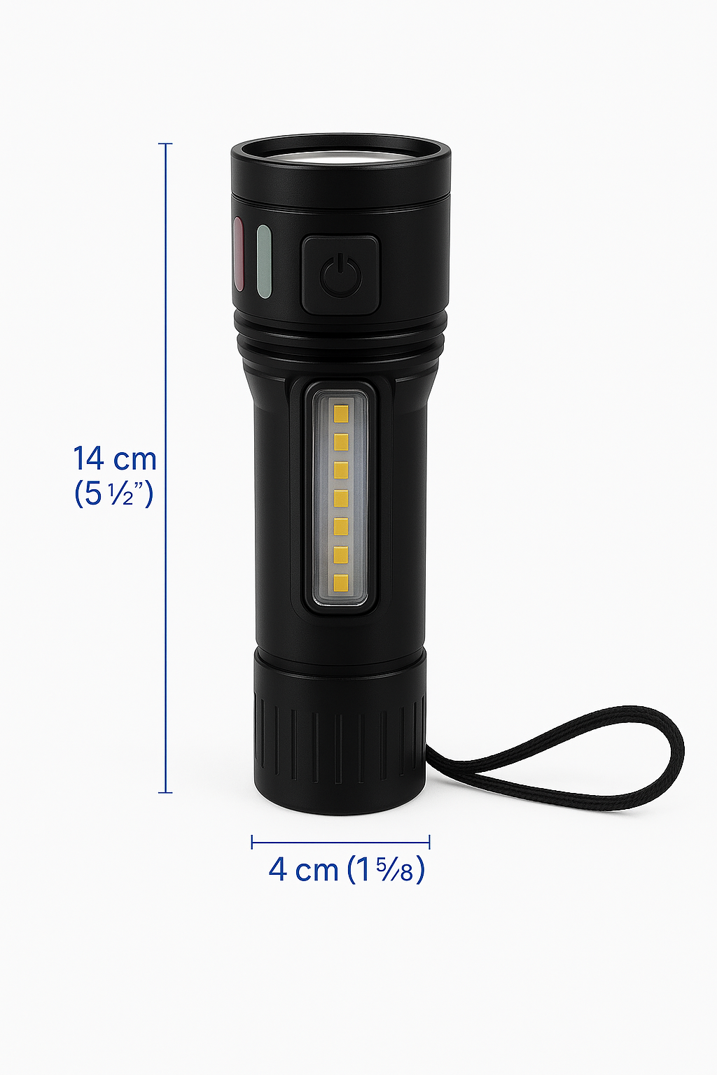 🔦 Linterna LED Recargable 3 en 1 – Compacta, Potente y Versátil