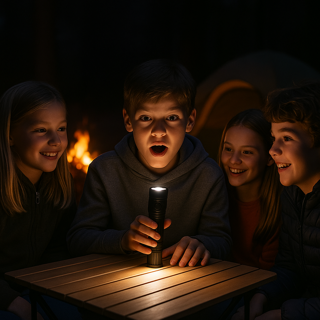 🔦 Linterna LED Recargable 3 en 1 – Compacta, Potente y Versátil
