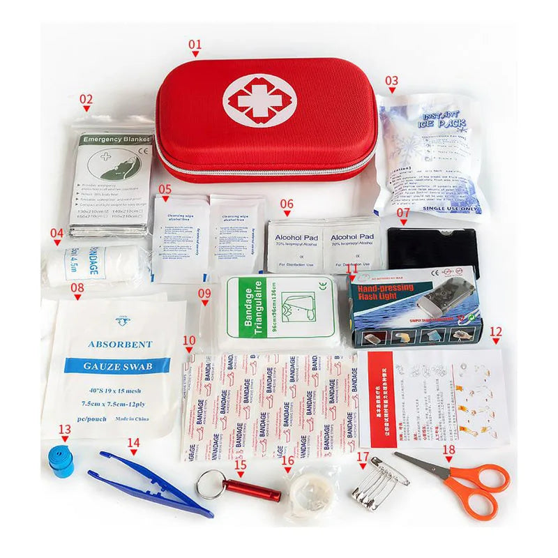 🩺 Kit de Primeros Auxilios Outdoor – Seguridad que Va Contigo