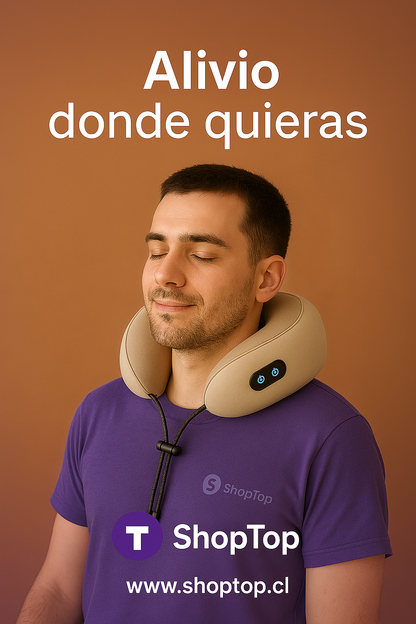 Cojin De Masaje Cervical Para Viajes