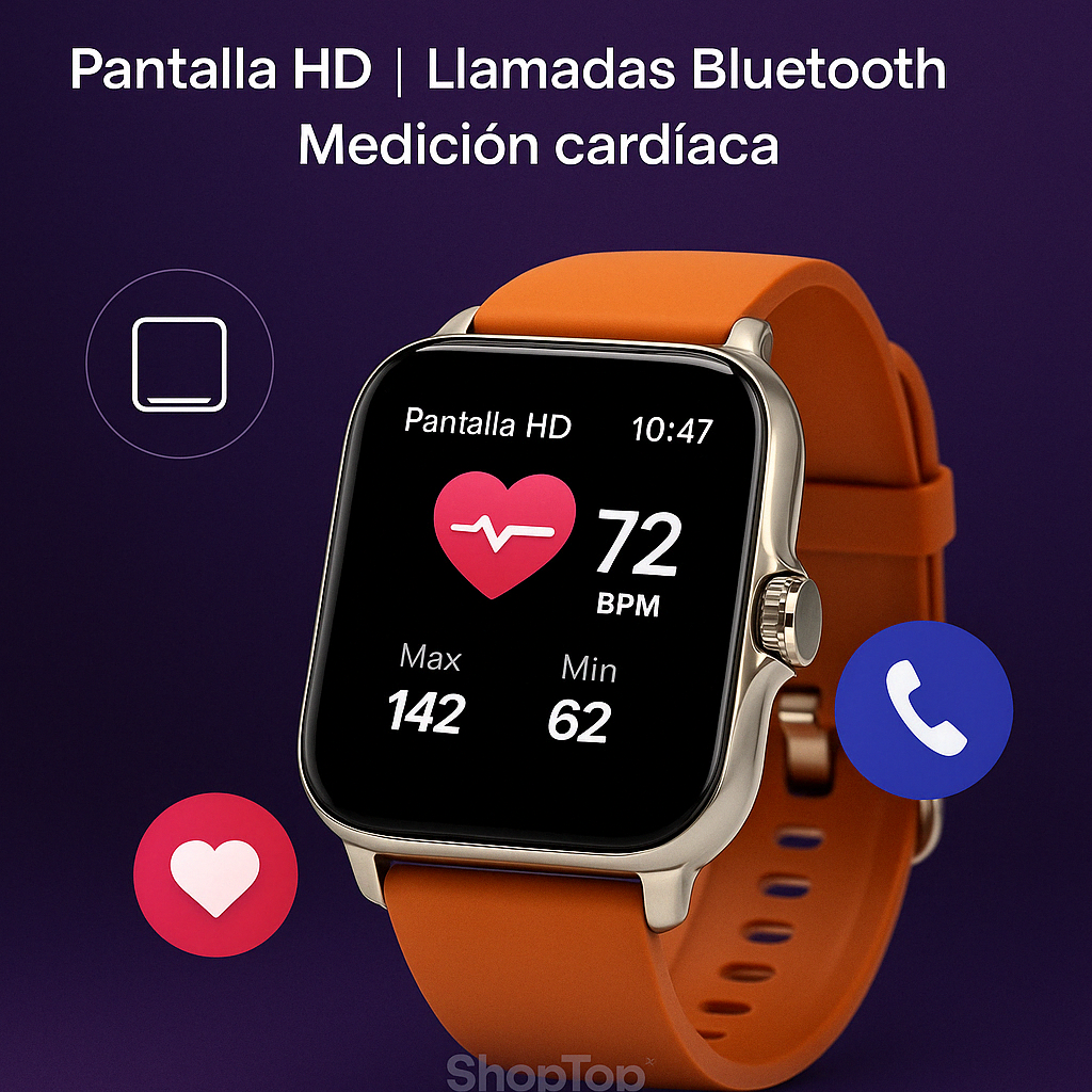 ⌚ Smartwatch C90 Ultra – Tu Salud y Conectividad en la Muñeca