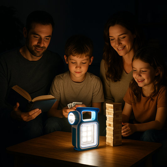 🔦 Linterna Led Solar Emergencia 3 En 1 – Multifuncional y Ecológica