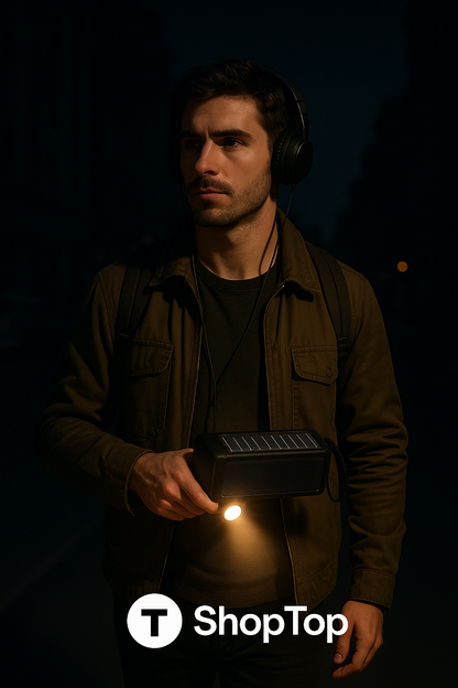 🔊 SolarBeat 5.3 – Radio Parlante Bluetooth Solar