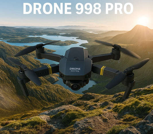 🚁 Drone 998 Pro – Cámara Dual 4K y WiFi