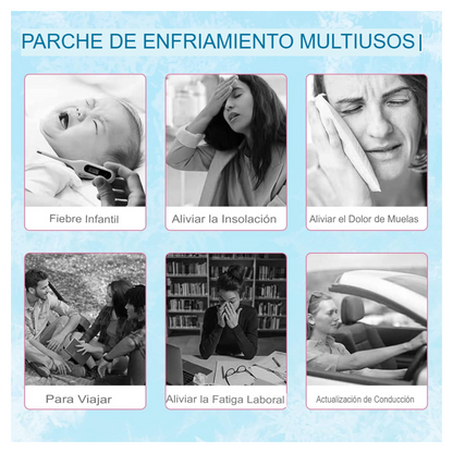 Parches de Gel Refrescante (200 unidades)