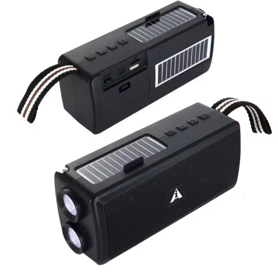 🔊 SolarBeat 5.3 – Radio Parlante Bluetooth Solar