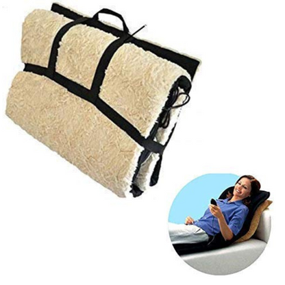 🛏️ Cama Viajera ProRelax 9Z – Masaje, Calor & Vibración