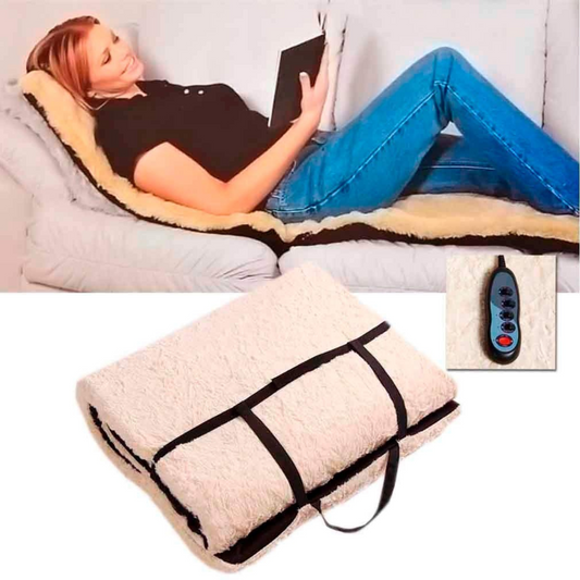 🛏️ Cama Viajera ProRelax 9Z – Masaje, Calor & Vibración