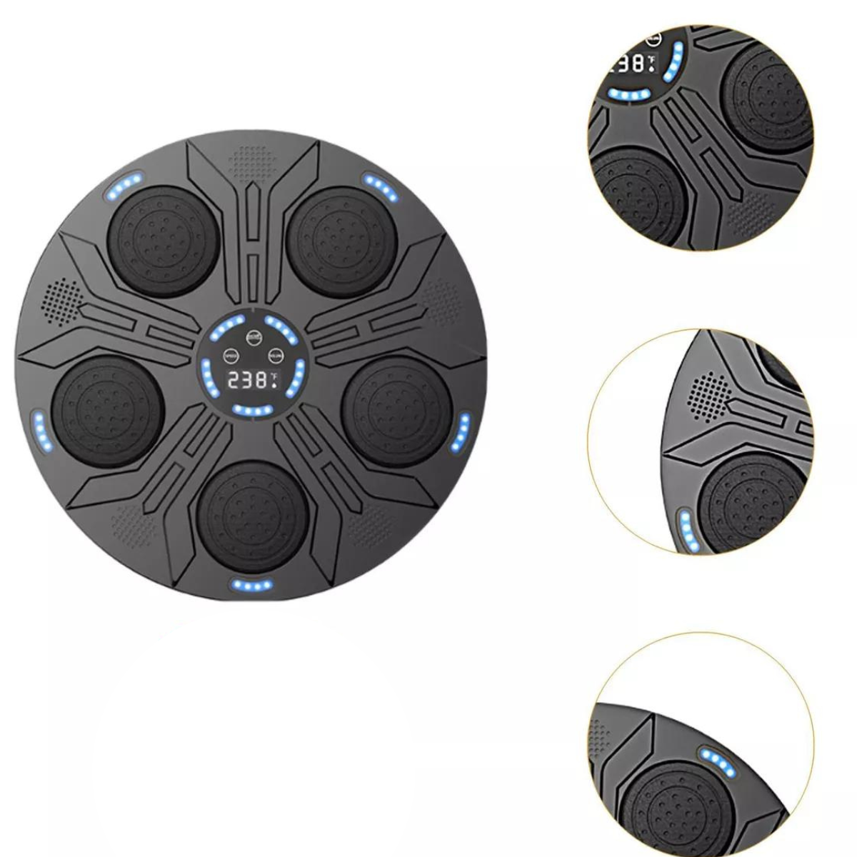 🚀 Máquina de Boxeo Musical Deluxe – Bluetooth & RGB